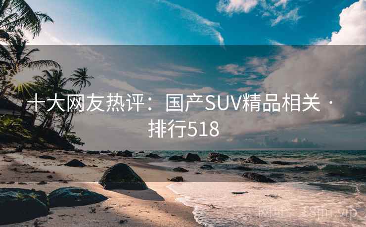 十大网友热评：国产SUV精品相关 · 排行518