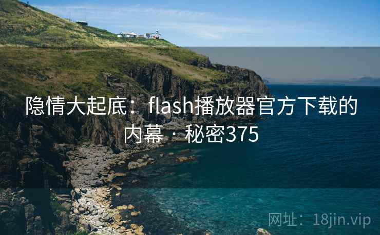 隐情大起底：flash播放器官方下载的内幕 · 秘密375