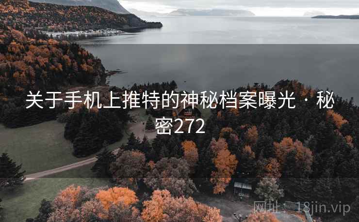 关于手机上推特的神秘档案曝光 · 秘密272